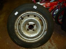 175/65 R14 Tyre on 4 Stud Rim (New)