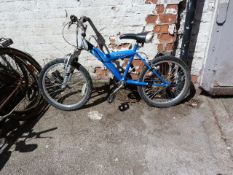 Boys Apollo Force Mountain Bike - Blue