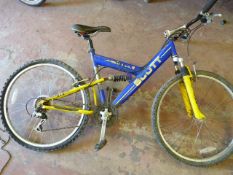 Scott Animal Gents Mountain Bike - Blue and Yellow