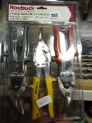 Roebuck 3 Piece Aviation Tin Snip Set