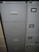Grey 4 Drawer Foolscap Filing Cabinet