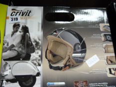 Crivit Sport Open Face Motor Cycle Helmet