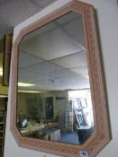 Octagonal Framed Mirror
