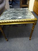 Gilt Ornamental Coffee Table