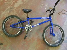 Interceptor GT BMX Style Cycle - Blue