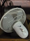 Box Containing 2 Cooling Fans & Fan Heater