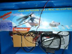 Box Containing Sony Music System etc