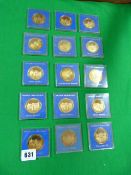 15 William Wilberforce Commemorative Medals
