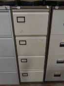 Coffee & Cream 4 Drawer Foolscap Filing Cabinet