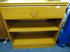 Open Bookcase with Drawers