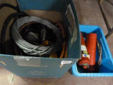 2 Boxes Containing Gas Fittings - Ear Defenders etc
