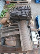 Pallet Containing Assorted Fire Place Components - Hearths etc