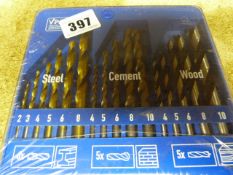 16 Piece Drill Set