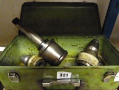 Box Containing Morse Taper Tool Holders