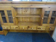 Glazed Pine Dresser Top with Spice Drawers