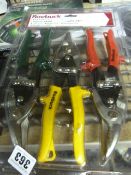 Rosebuck 3 Piece Aviation Tin Snip Set