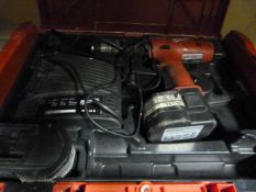 Cordless Drill with Charger - Spare Battery & Carry Case