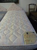 Single Divan Bed with Head Board