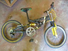 Childrens BMX Style Cycle with Suspension