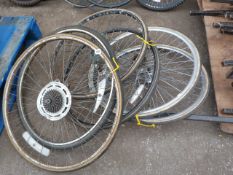 3 Pairs of Racing Cycle Wheels