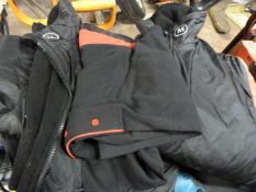 2 Reversible Showerproof Jackets & Black & Red T-Shirt