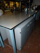 4 Heavy Duty Work Tables with Chemical & Heat Resistant Tops