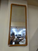 Oak Framed Mirror