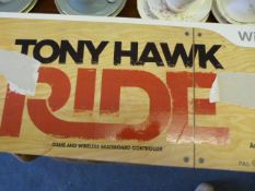Tony Hawks Wii Skate Board Games Controller
