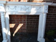 Painted Adams Style Fire Surround