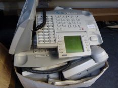 Box containing LG Digital Telephones Model Number LKD30D