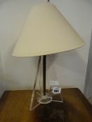 Perspex Lamp Base with Shade