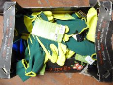 Box Containing Work Gloves