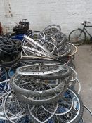 3 Pallets of Assorted Cycle Wheels