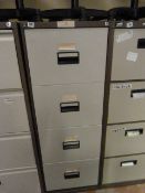 Coffee & Cream 4 Drawer Foolscap Filing Cabinet