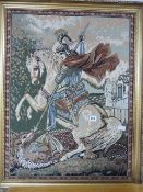Gilt Framed Tapestry