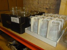 Quantity of Branded 7 Unbranded Glassware in 2 Boxes