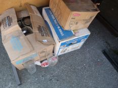 3 Boxes of Branded Bar Glasses