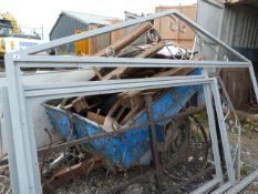 3 Steel Wrought Iron Panels