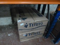 2 Boxes of Tetley Branded Bitter Glasses