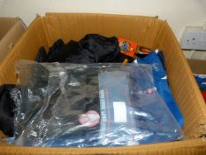 Box containing Approximately 20 Football Shirts & Jackets