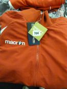Red Macron Track Suit