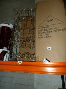 Chrome 15 Bottle Wire Wine Rack