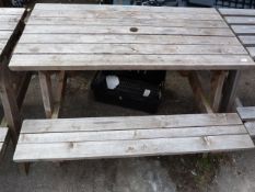 6 Seater Picnic Bench