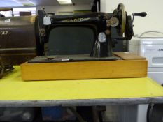 Singer Sewing Machine in Case (Sold with Lot 686)