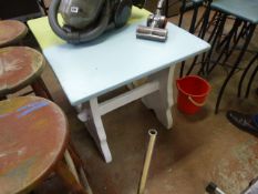 2 Painted Stools