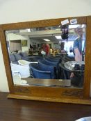 Framed Bevelled Mirror