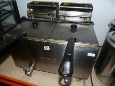 Buffalo Counter Top 2 Basket Fryer