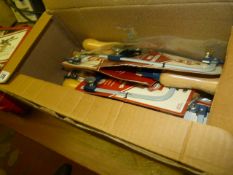 Box Containing Faithful Fret Saws & Blades