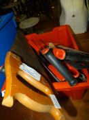Box Containing Hand Saws