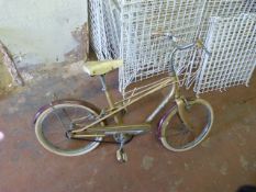 Child's Gresham Flyer Cycle - Gold